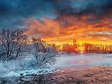 Freezing Rideau Canal Sunrise_P1240012-4